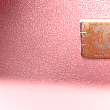 Chanel Caviar Quilted Jumbo Double Flap Pink 7 of 10