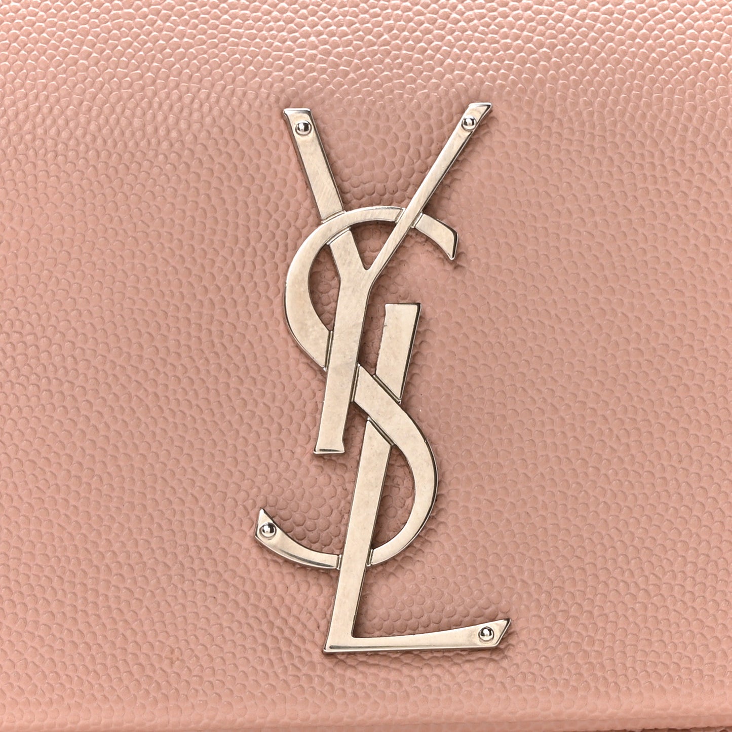 Grain De Poudre Small West Hollywood Monogram Fold-Over Bag Pale Blush