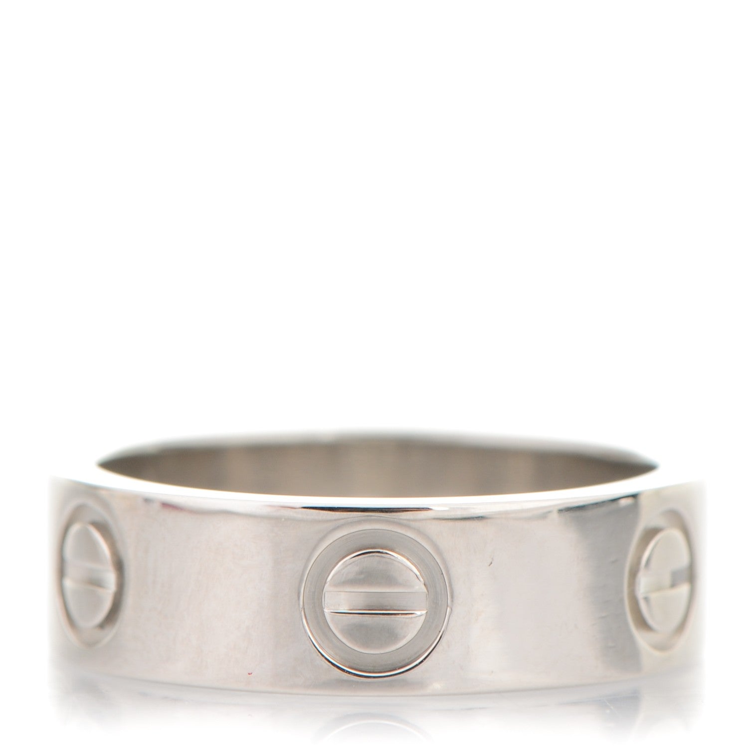 Cartier Platinum 5.5mm LOVE Ring 50 5.5 1 of 6