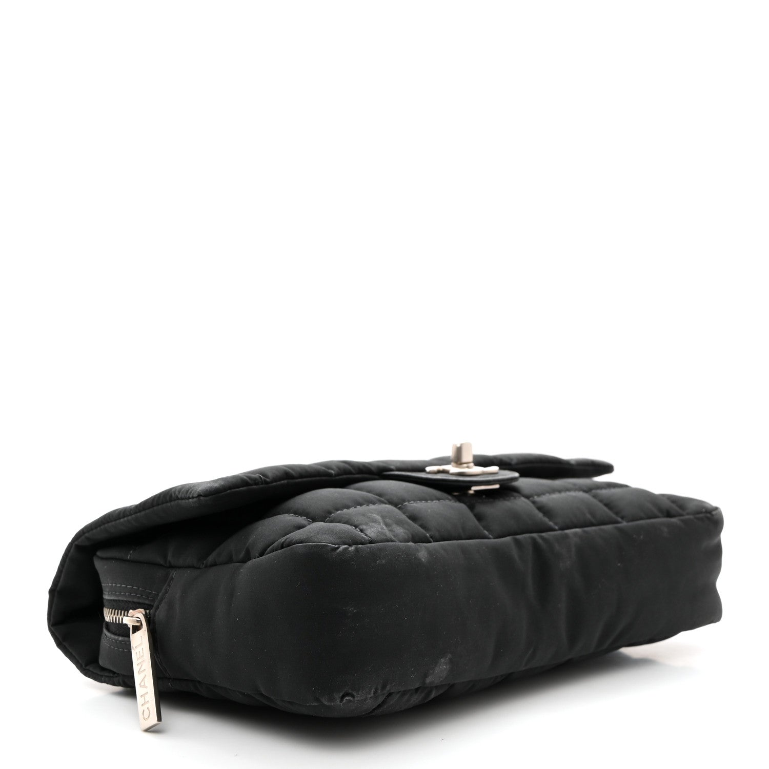 Chanel Nylon Square Quilted Flap Black 4 of 21