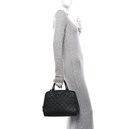 Louis Vuitton Empreinte Montaigne MM Black 2 of 9