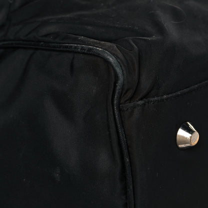 Prada Tessuto Nylon Saffiano Duffle Black 10 of 26