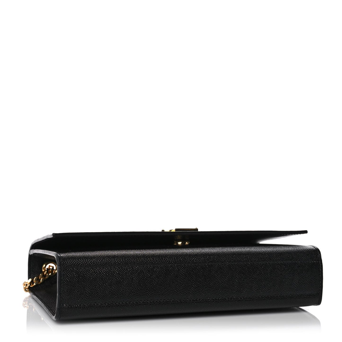 Grain De Poudre Medium Classic Monogram Kate Satchel Black