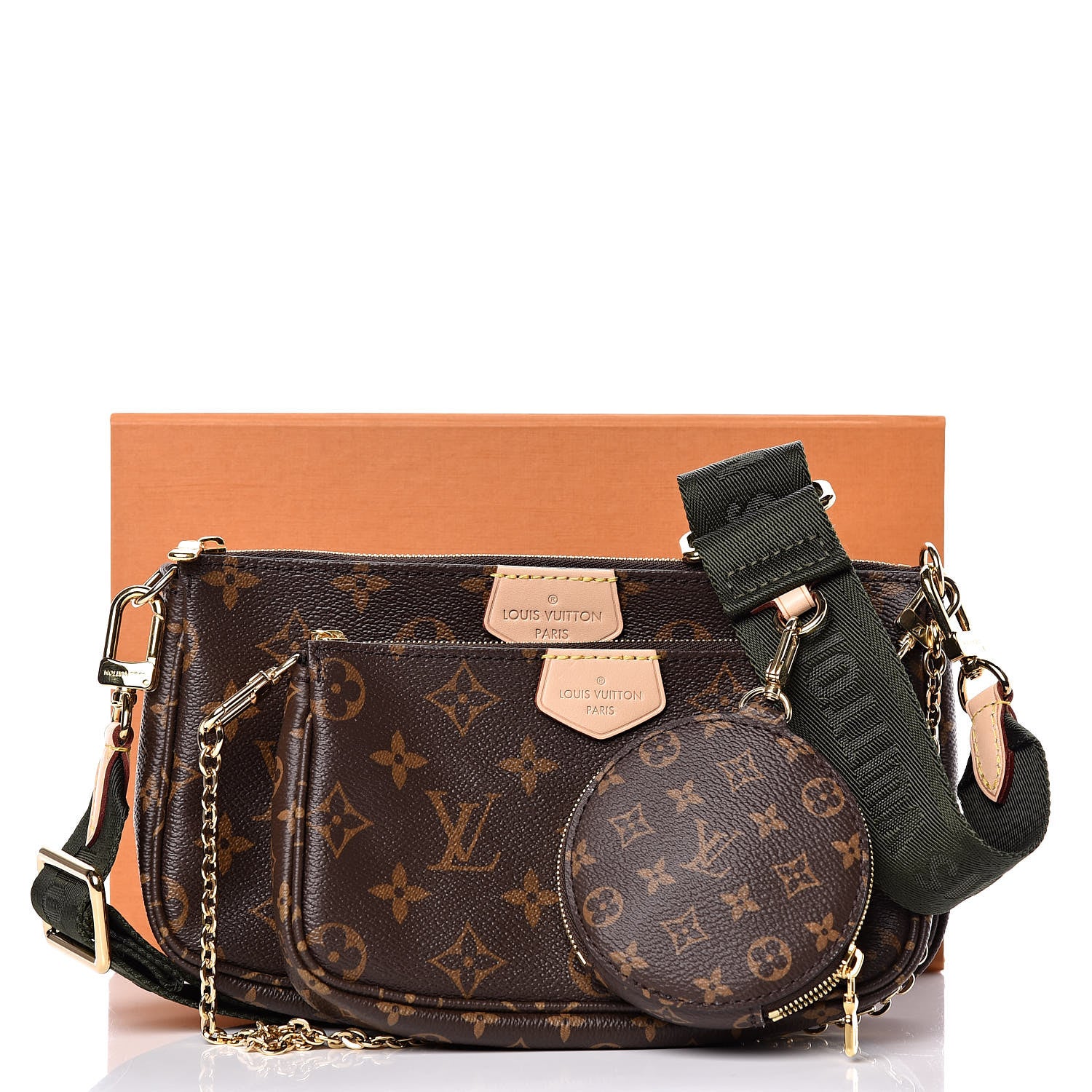 Louis Vuitton Monogram Multi Pochette Accessories Kaki 20 of 20