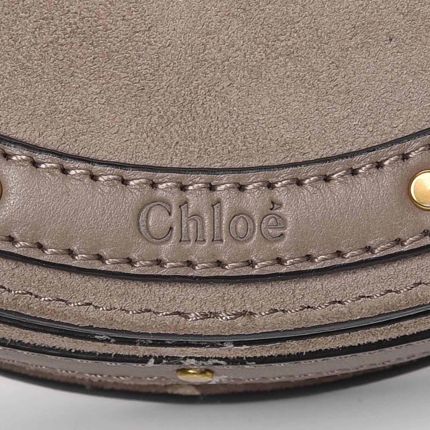 Calfskin Suede Small Pixie Bag Motty Grey