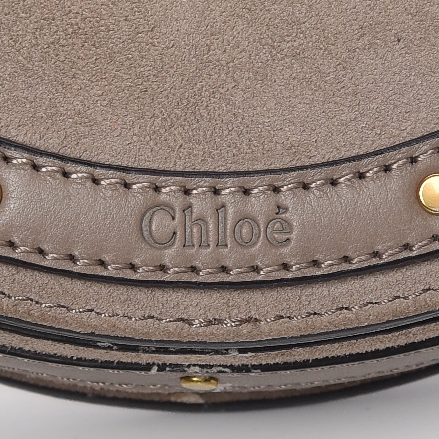 Chloe Calfskin Suede Small Pixie Bag Motty Grey 6 of 13