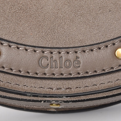 Chloe Calfskin Suede Small Pixie Bag Motty Grey 6 of 13