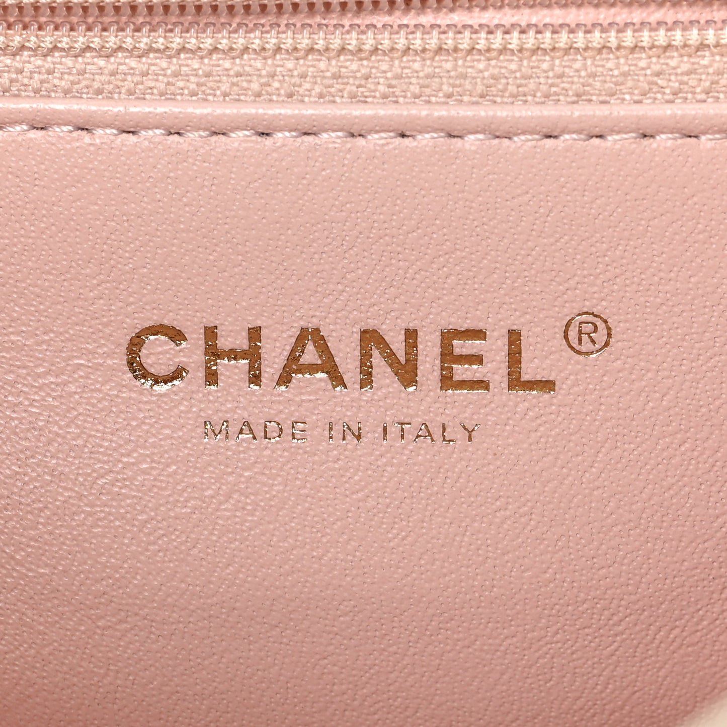 Caviar Quilted Small Flap Ivory