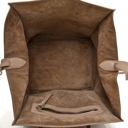 Celine Supple Calfskin Medium Phantom Luggage Beige 5 of 10