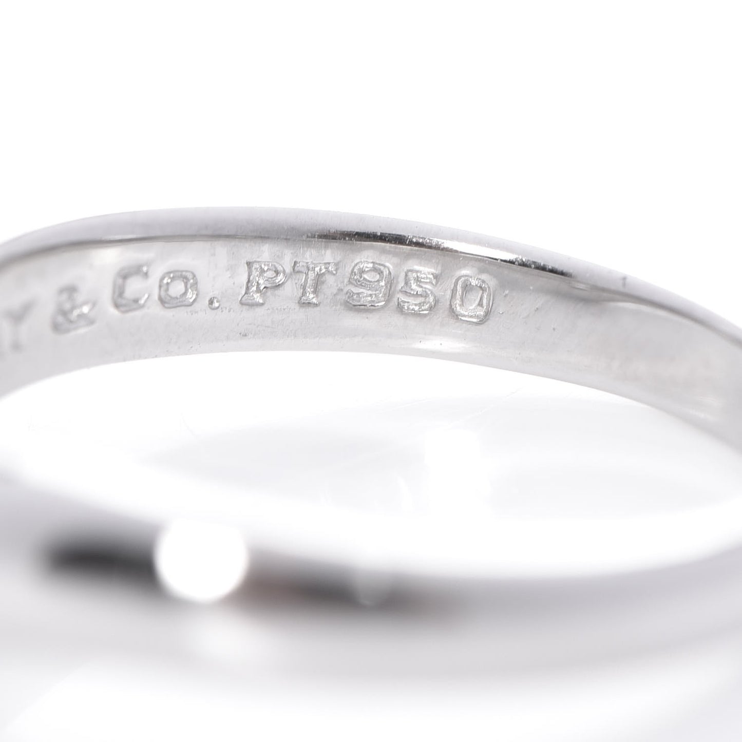 Platinum Diamond Elsa Peretti Curved Band Ring 5.5