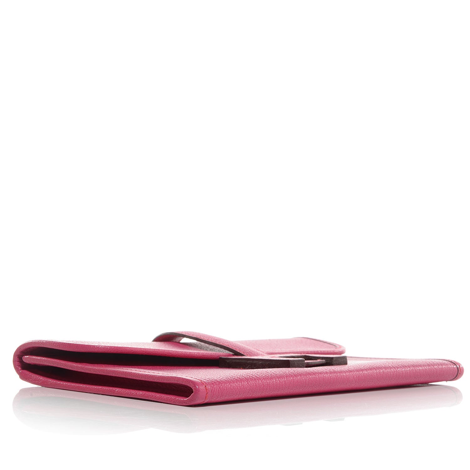 Hermes Chèvre Jige Mini 20 Clutch Fuchsia 7 of 19