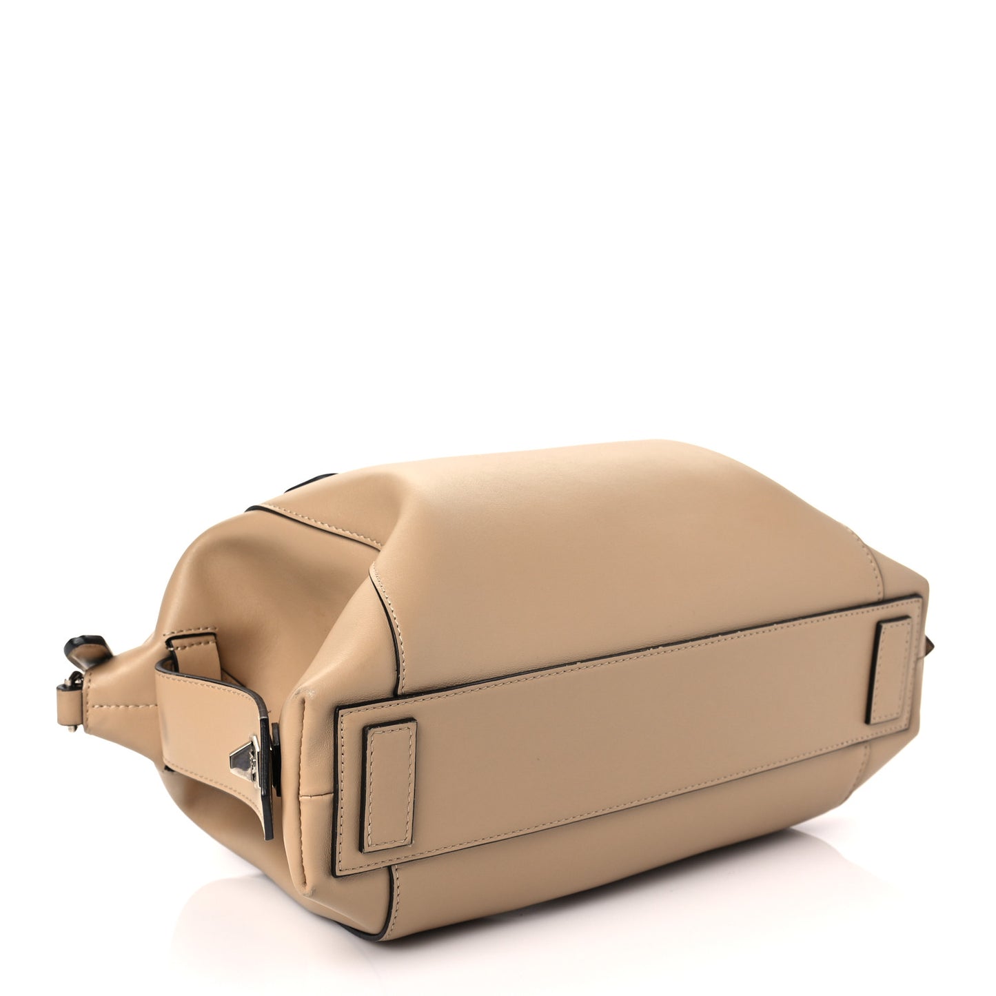 Smooth Calfskin Small Soft Antigona Beige Cappuccino