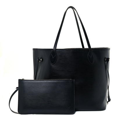Louis Vuitton Epi Neverfull MM Black 1 of 11
