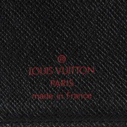 Louis Vuitton Epi Small Z Fonctionnel Ring Agenda Cover Black 6 of 7