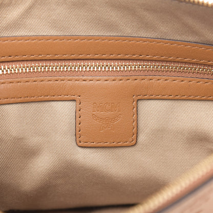 MCM Calfskin Ottomar Crossbody Pouch Cognac 6 of 16