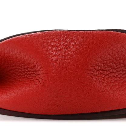 Chloe Grained Lambskin Mini Drew Shoulder Bag Plaid Red 7 of 8