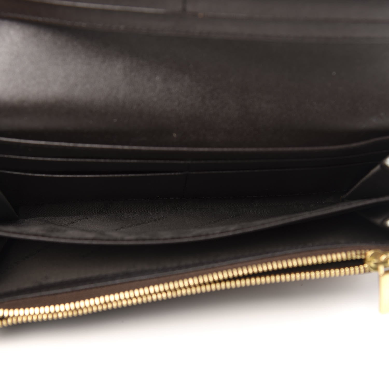 Burberry Haymarket Check Penrose Continental Wallet Chocolate 5 of 9