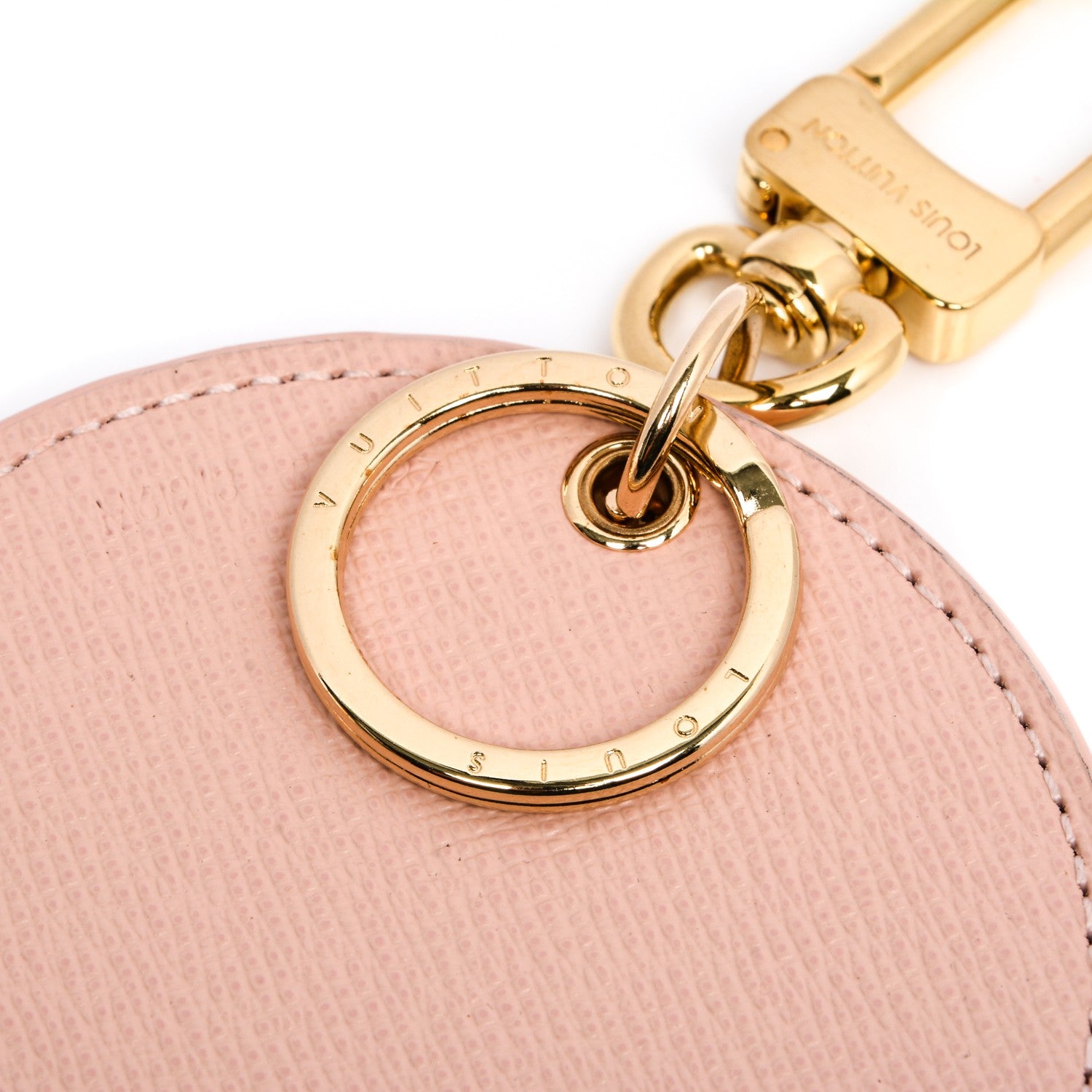 Louis Vuitton Damier Azur Tahitienne Bag Charm Key Ring 4 of 4