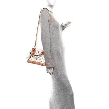 Louis Vuitton LV x TM Monogram Multicolor Alma BB White 2 of 10