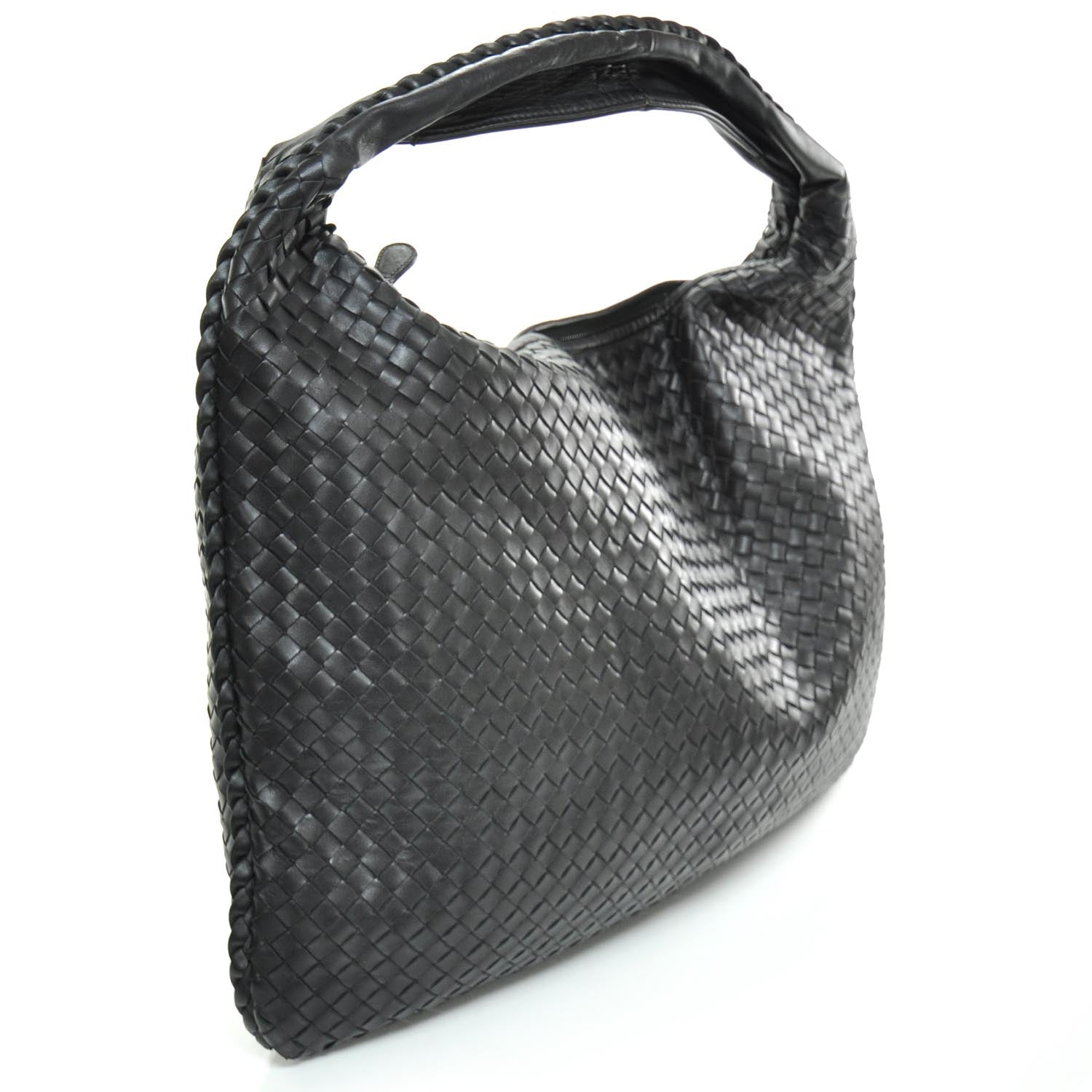 Bottega Veneta Nappa Intrecciato Maxi Veneta Nero Black 3 of 9
