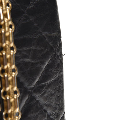 Chanel Aged Calfskin Quilted 2.55 Reissue 227 Flap Black 9 of 12