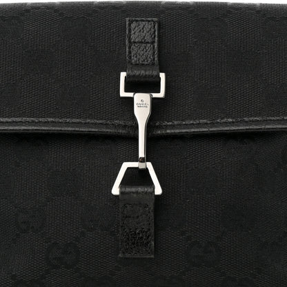 Gucci GG Monogram Web Flight Belt Bag Black 8 of 12