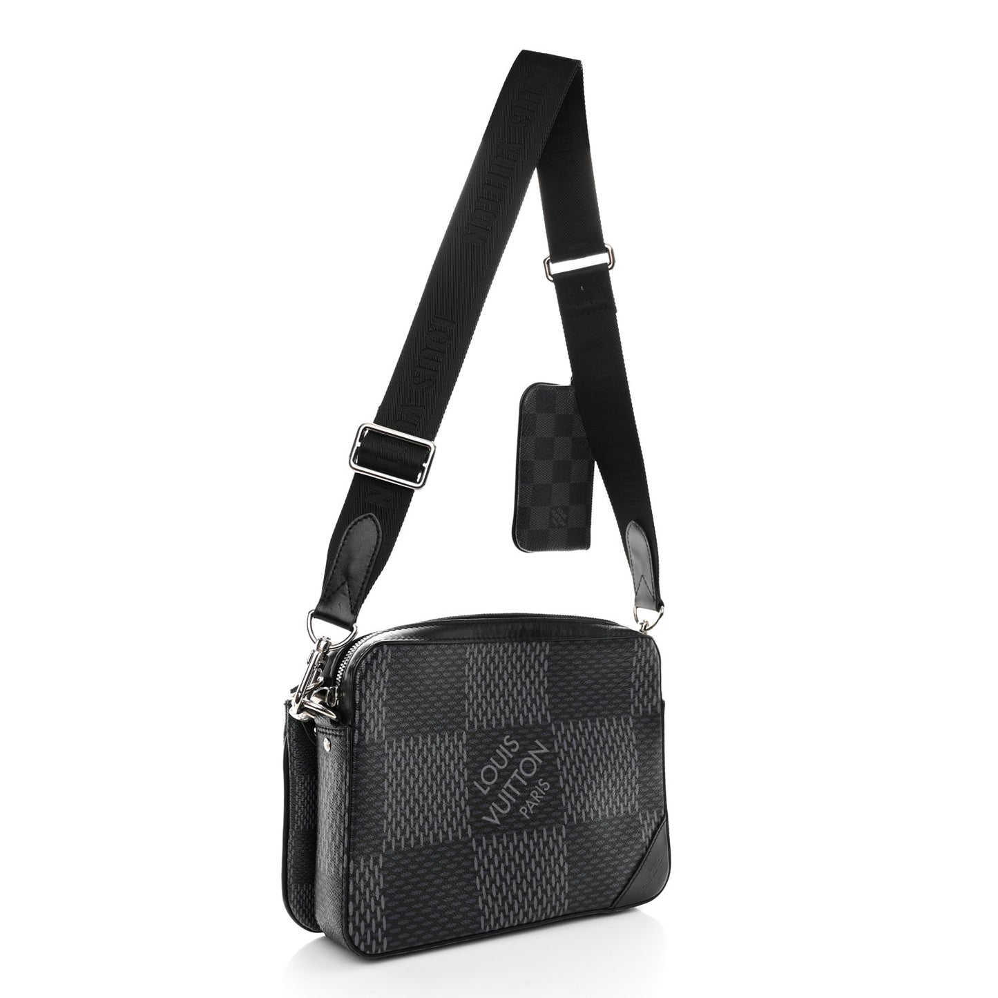 Damier Graphite 3D Trio Messenger