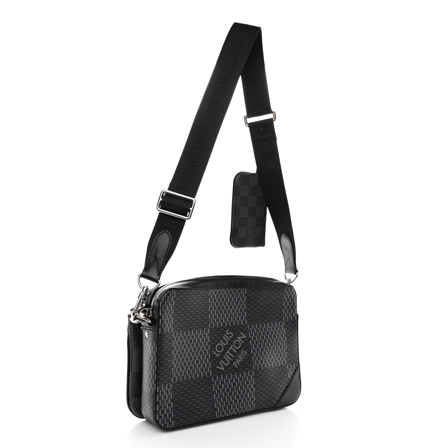 Louis Vuitton Damier Graphite 3D Trio Messenger 3 of 11