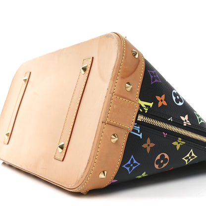 Louis Vuitton Monogram Multicolor Alma GM Black 9 of 9