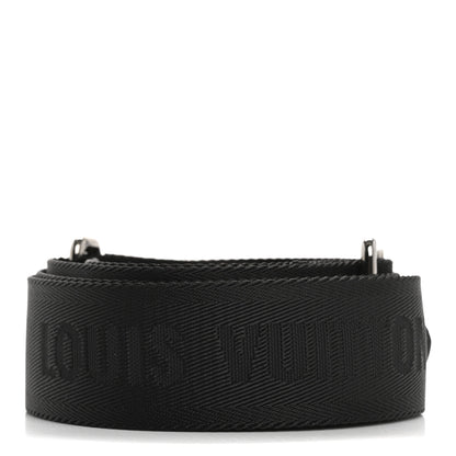 Louis Vuitton Nylon Petite Malle Souple Shoulder Strap Black 2 of 4
