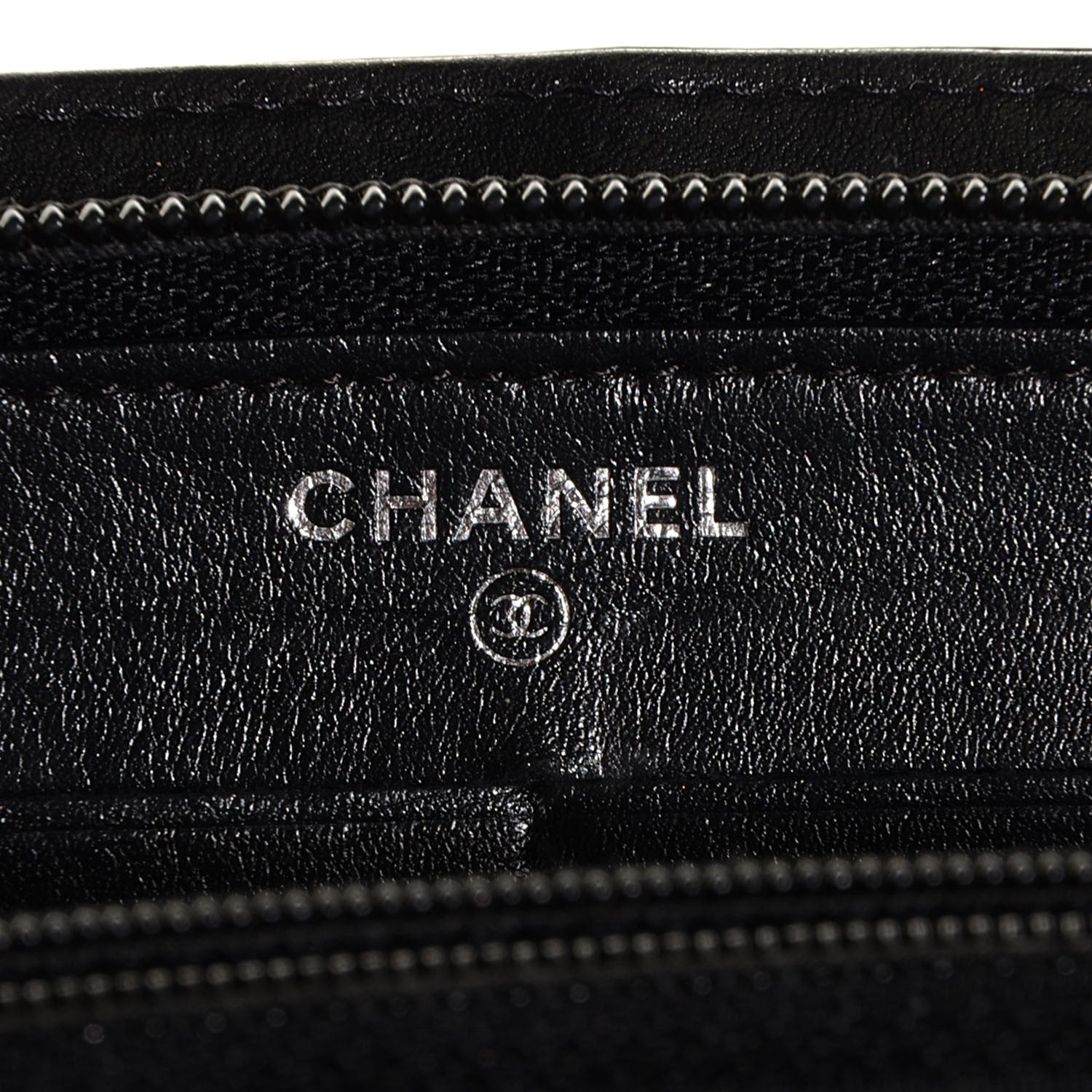 Chanel Patent Trousse Maquil Wallet Black 6 of 9