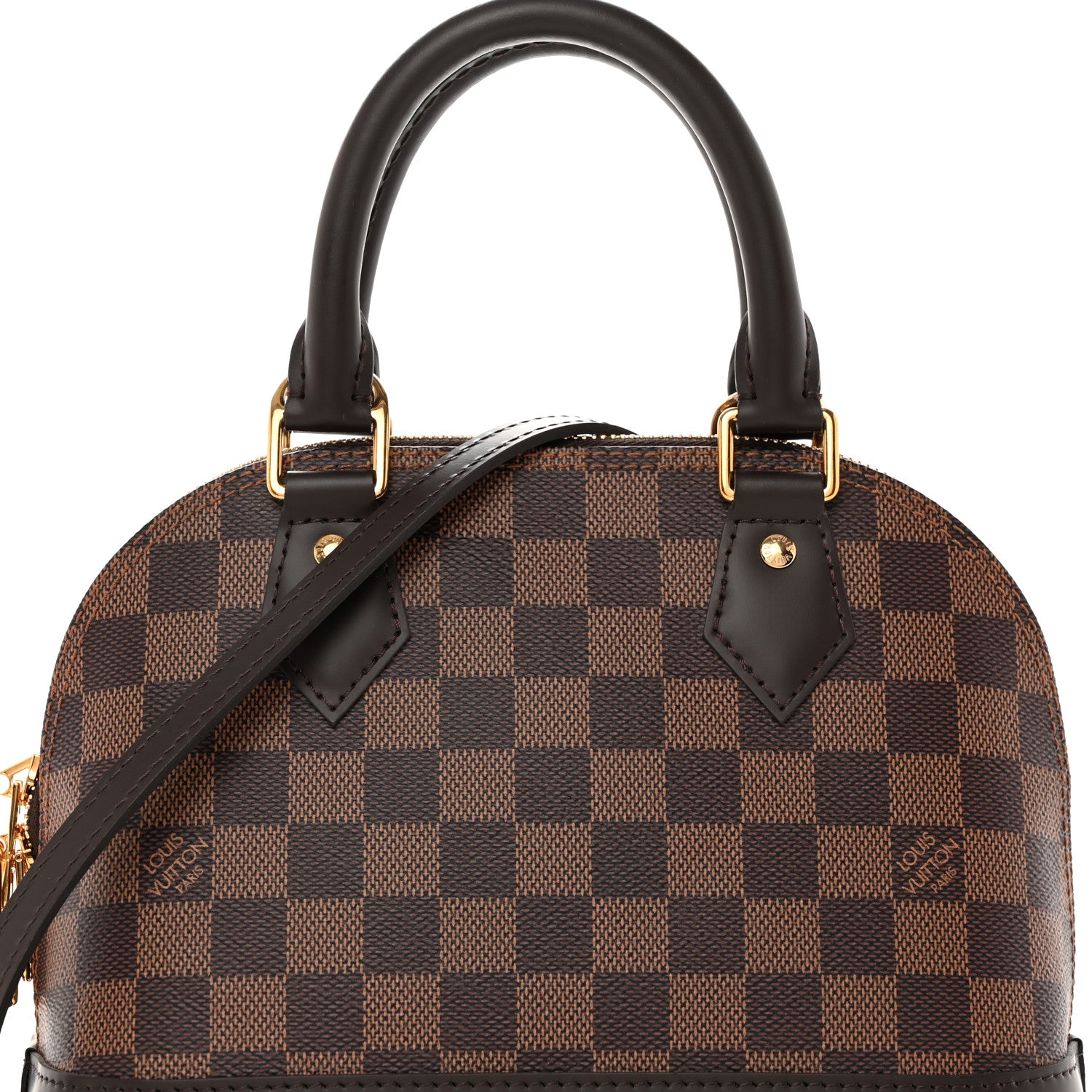 Louis Vuitton Damier Ebene Alma BB 8 of 10