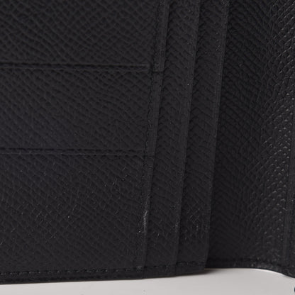 Hermes Epsom Bearn Gusset Wallet Black 8 of 9