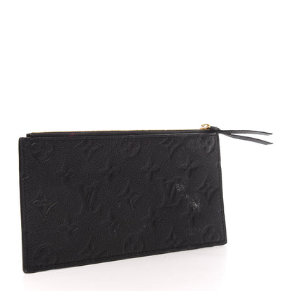 Louis Vuitton Empreinte Felicie Chain Wallet Zippered Insert Black 3 of 7