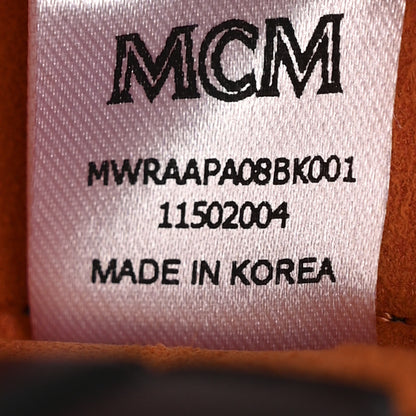 MCM Visetos Mini Patricia Crossbody Belt Bag Black 6 of 9