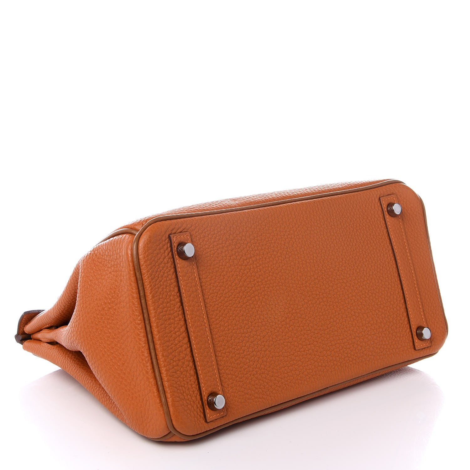 Hermes Togo Verso Birkin 30 Potiron Fauve 3 of 29