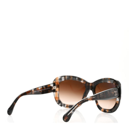 Chanel Acetate Square Plaid Frame Sunglasses 5324 Grey 4 of 7