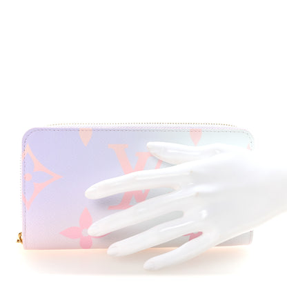 Louis Vuitton Monogram Giant Spring In The City Zippy Wallet Sunrise Pastel 2 of 7