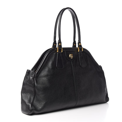 Gucci Calfskin Large Re(Belle) Top Handle Bag Black 3 of 10