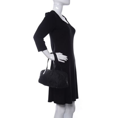 Chanel Nylon Travel Bowler Black 2 of 17