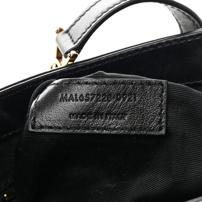 Saint Laurent Smooth Calfskin Le 5 A 7 Hobo Black 7 of 13