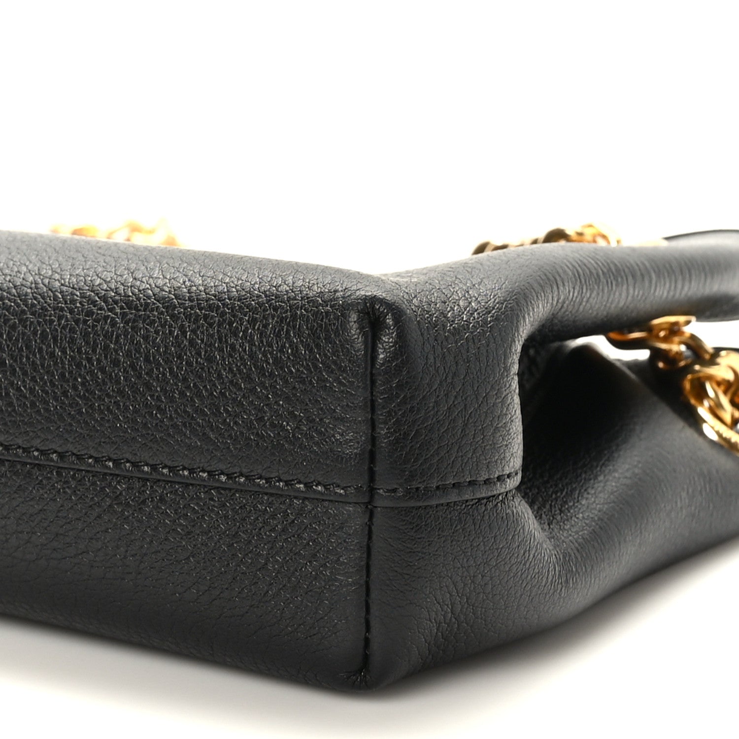 Celine Supple Grained Calfskin Medium Newspaper Bag Black 8 of 8