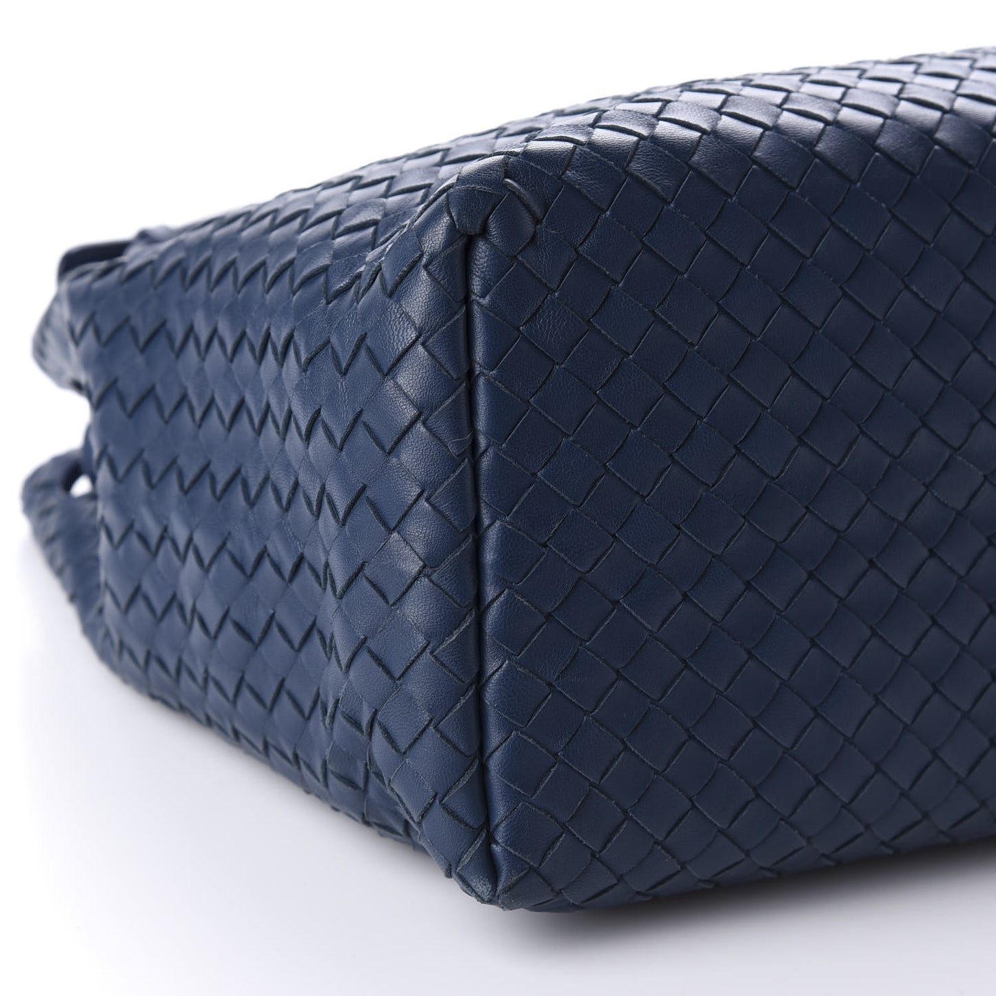 Nappa Intrecciato Medium Garda Bag Pacific