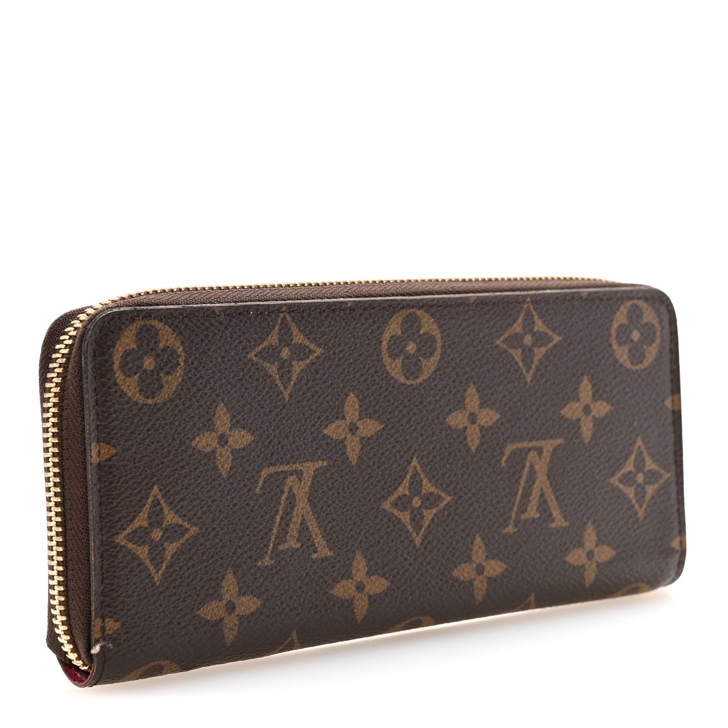 Louis Vuitton Monogram Clemence Wallet Fuchsia 3 of 7