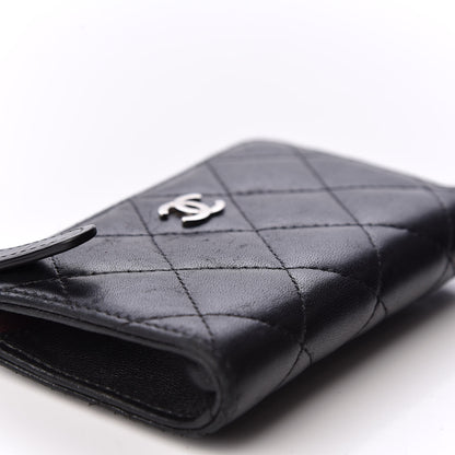 Chanel Lambskin Quilted Key Holder Case Black 5 of 9