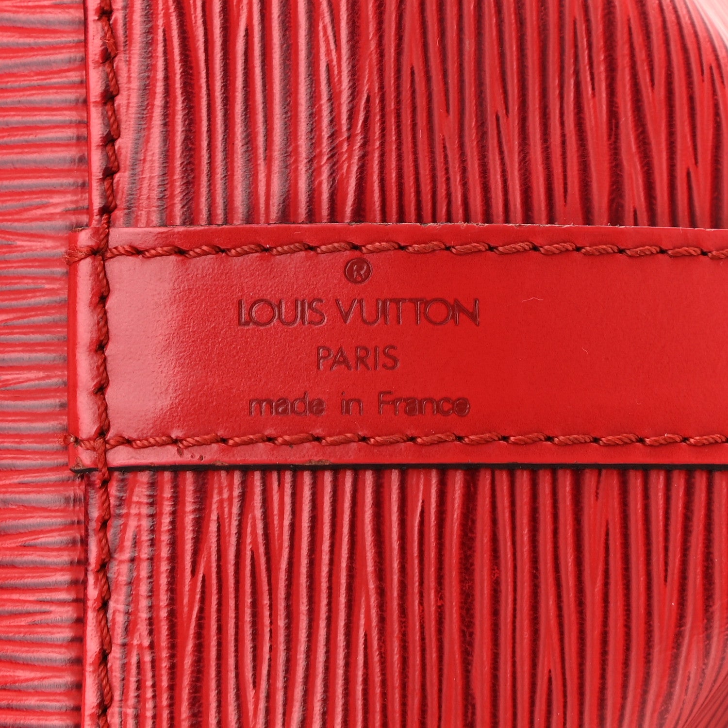 Louis Vuitton Epi Petit Noe Castillan Red 6 of 9