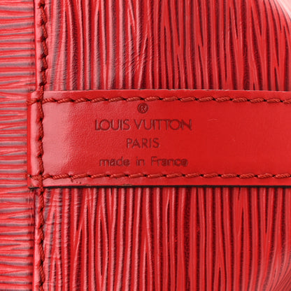 Louis Vuitton Epi Petit Noe Castillan Red 6 of 9