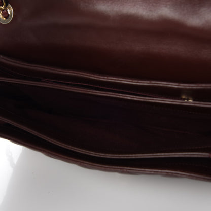 Chanel Calfskin Quilted Jumbo Soft Elegance Flap Bordeaux 6 of 12