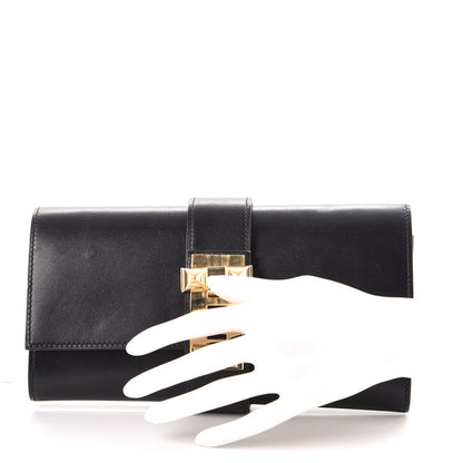 Hermes Box Medor 23 Clutch Black 2 of 17