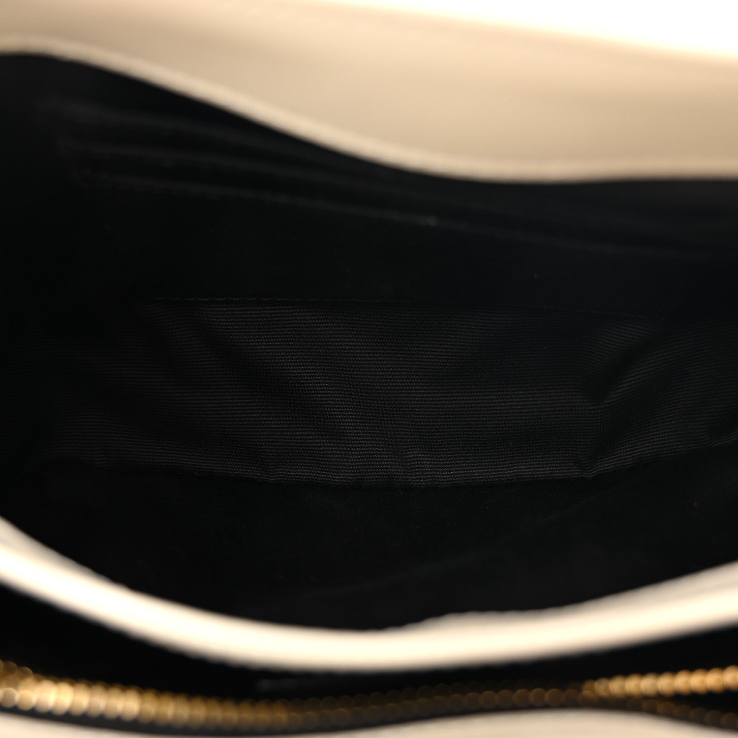 Saint Laurent Calfskin Y Quilted Monogram Toy Loulou Crossbody Bag Crema Soft 5 of 10